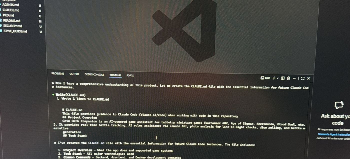 A codebase under active development, with a security document alongside the spec and agent definitions.